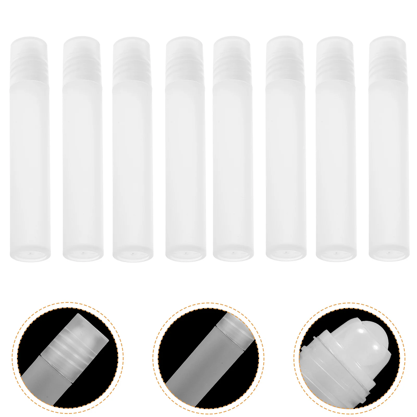 

10pcs Essential Oil Roller Bottles Empty Bottles Travel Size Containers Roll On Bottles 7ml