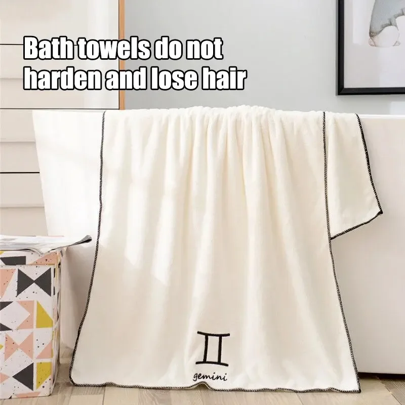 Bath Towel Coral Velvet Quick Drying Wearable Soft Absorbent 75 * 35cm Home Textile Products