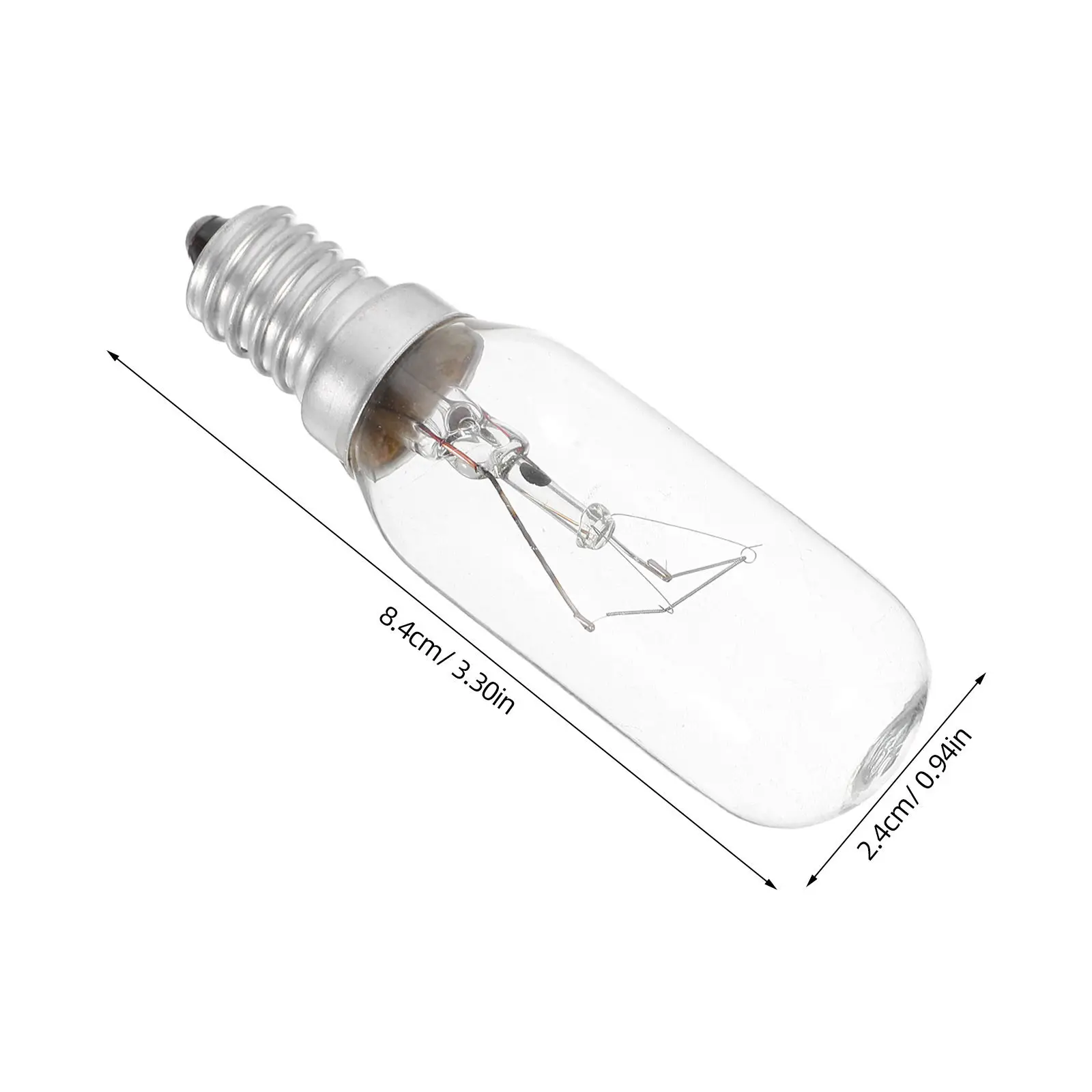 2Pcs 레인지 후드 전구 E14 가전 전구 스토브 재봉틀 램프 후드 통풍구 전구 LED 스토브 램프
