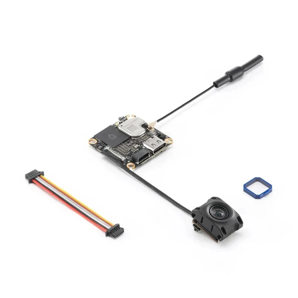 Câbles et connecteurs du DJI O4 Air Unit Pro pour installation FPV, transmission 15km