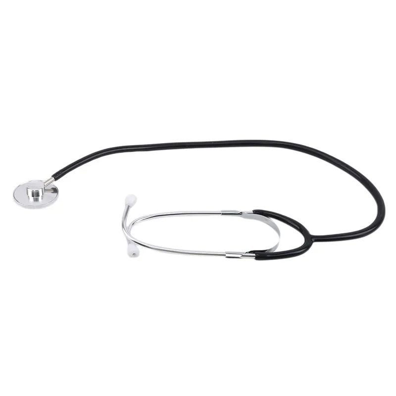 Portable Doctor Stethoscope Teaching Tools Aluminum Stethoscope Home Use Student Veterinary Nurse Practice Supplies
