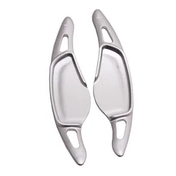 Premium Aluminum Steering Wheel Paddle Shifter Extension (Silver)