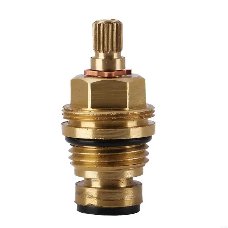 547F Brass Slow Opening Spool Replacement Faucet Hot And Cold Water Spool Faucet Cartridge Valves Repair Parts