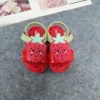 Mini Melissa Summer Sandals for Girls Bow Non-slip Soft Soled Versatile Solid Korean Children Sweet Princess Shoes Beach Sandals 4