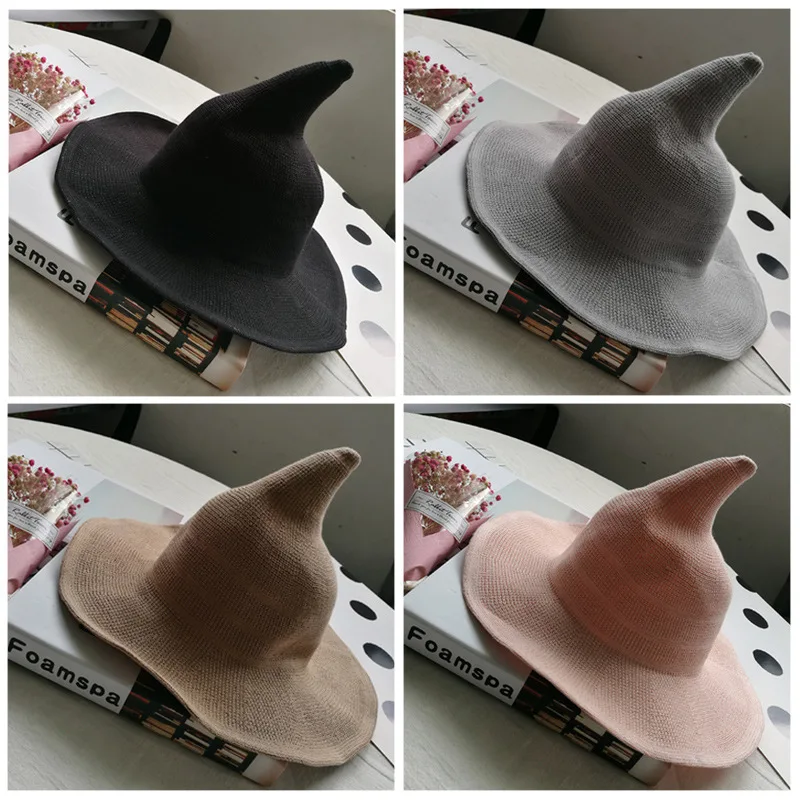 Halloween Woman Witch Hat halloween witch hat party hat carnival hat Costume For Party Coseplay Masquerade Festival Decoration