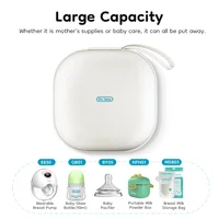 Dr.isla EVA Hard Case Wearable Breast Pump Box Protective Carrying Storage Bag Breast pump storage bag Bottle storage Travel Box 1