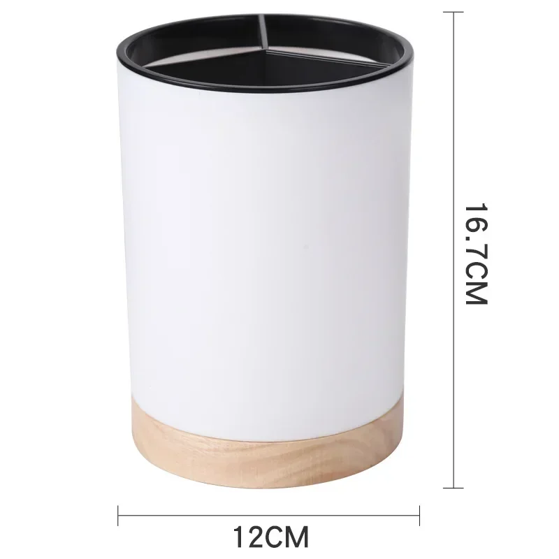 Utensil Holder Cutlery Drainer Kitchen Tableware Storage Bucket Plastic Spoon Chopstick Storage Rack Detachable Kitchen Tools 6