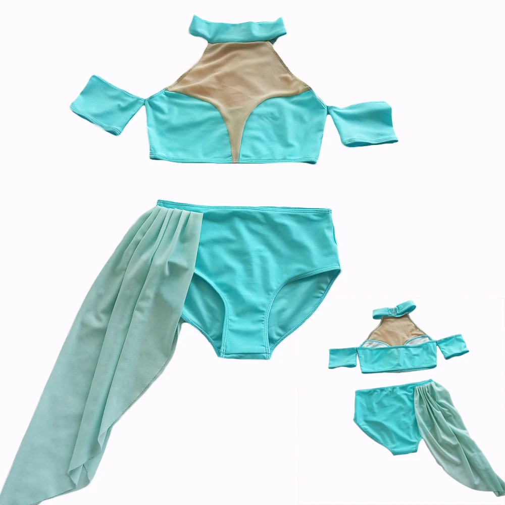 

Детский танцевальный костюм из нейлона/лайкры, для девочек