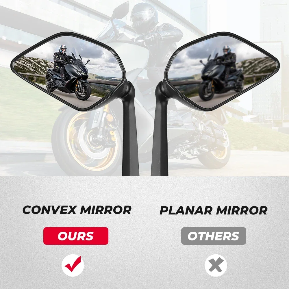 TMAX530ミラー TMAX530 2017-2020オートバイバックミラーヤマハtmax 530 TMAX