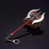 Hot Blooded Legend Game Peripheral Weapons 18cm Purgatory Axe Sword Zinc Alloy Weapon Model Decorations Christmas Gift Toys 2