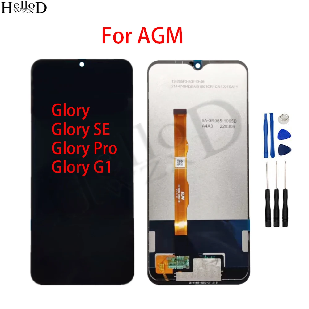 Schermo Lcd Da 6.53 Pollici Per Agm Glory G1 Glory Se Glory Pro Display Lcd Touch Screen Digitizer Assembly Sostituzione