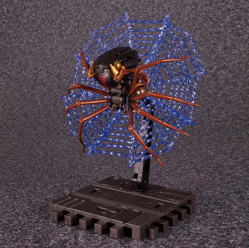 Deformation Toy Warrior Beast Man Red Spider Mp46 Black Widow Mp-46 Model Box