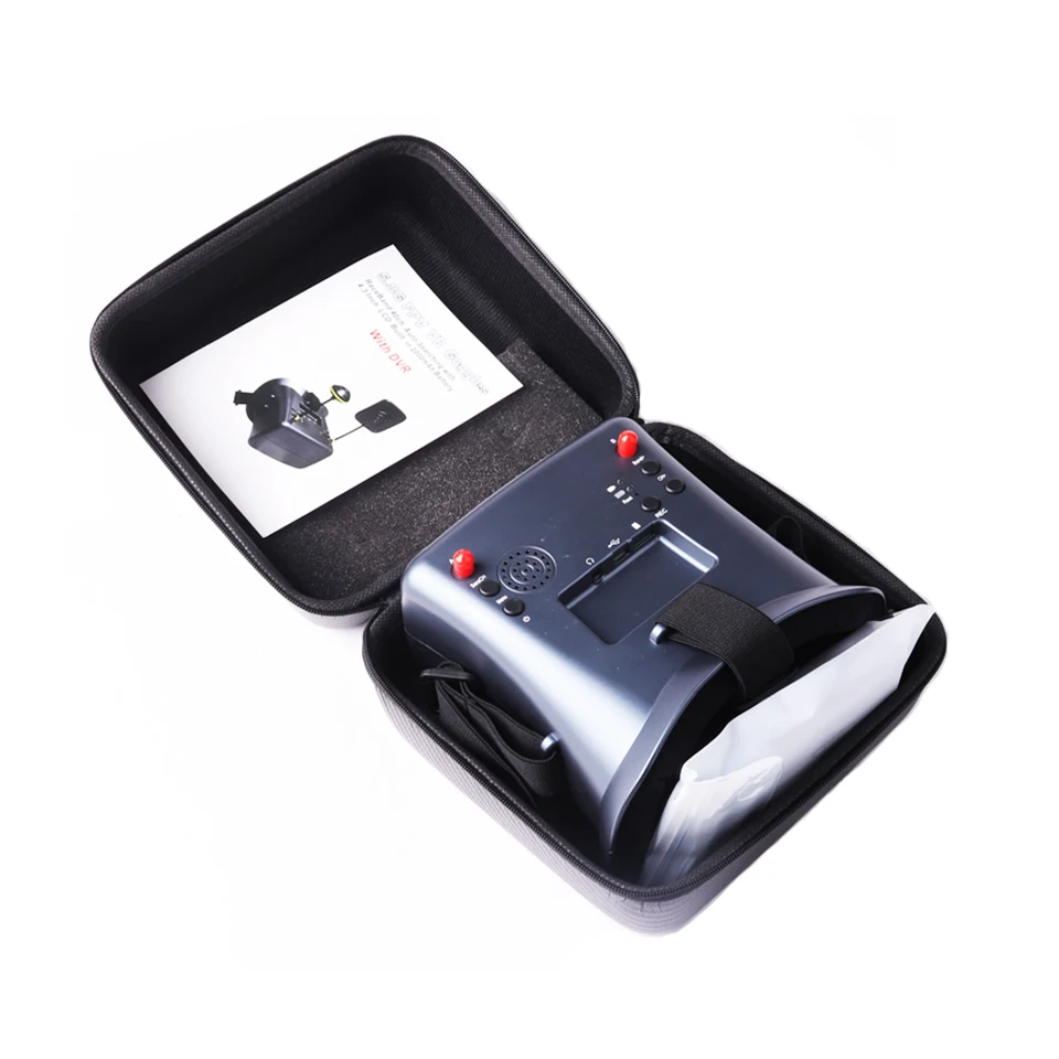5.8G 40CH Receiver 4.3 Inch FPV Goggles with DVR Auto-searching Built in Battery