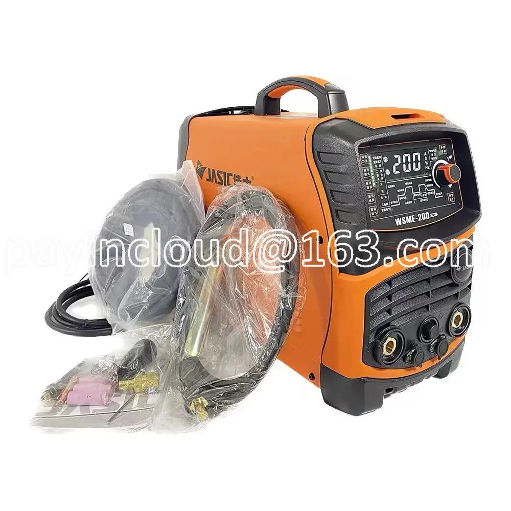 JASIC-AC220V-Air-Cooled-WSME-200-TIG-200P-IGBT-Digital-Inverter-AC-DC ...