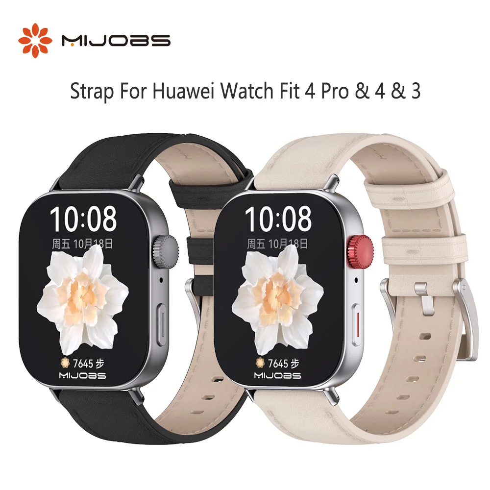Premium Leather Wristband for Smart Watch - Soft and Durable Strap Accessory