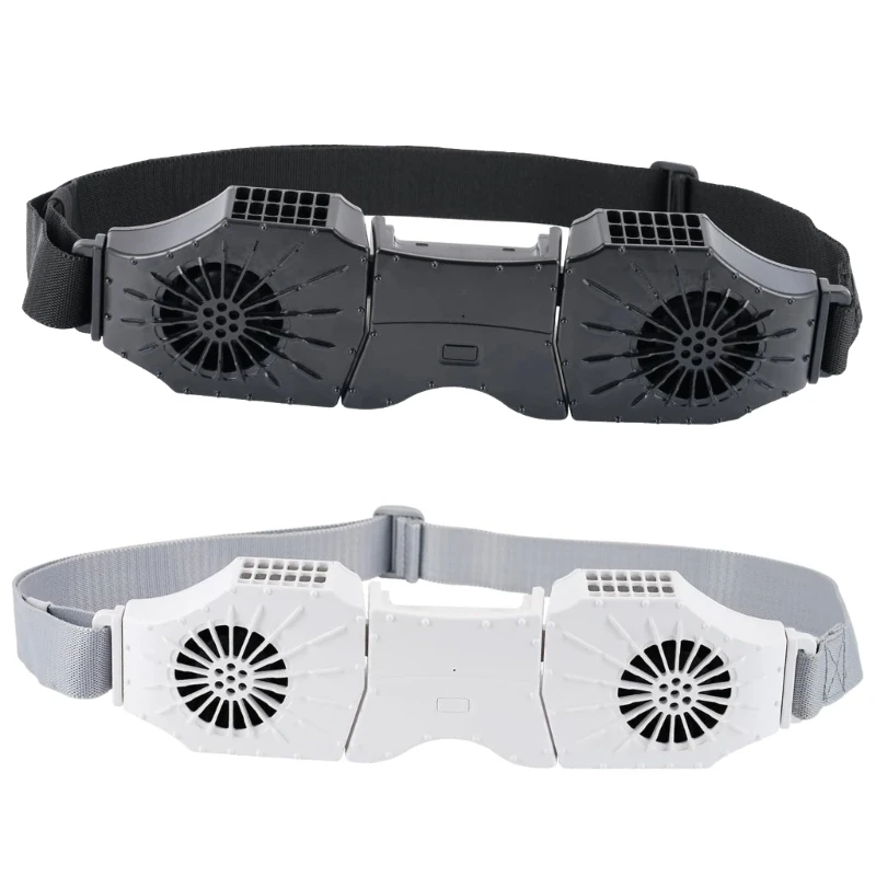 Lightweight Waist Fan Rechargable Waistband Fan 8000mAh Air Circulators Fan Belt Clip Fan Perfect for Outdoor Activity Dropship