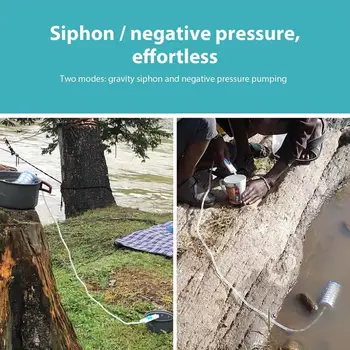 Outdoor Water Filter Survival Tools Water Filter System Camping Gear Lightweight Survival Water Purifier Portable Water Filter 3