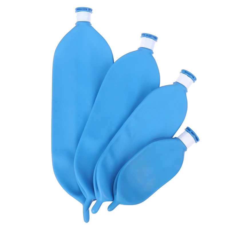 Anesthesia Breathing Tube 1Pc 0.5L 1L 2L 3L Anesthesia Ventilator Latex Airbag Breathing Bag Reservoir Bag Anesthesia Machine Respirator Air Sac