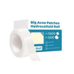 Premium Hydrocolloid Roll for Wound Care - Self - Adhesive, Highly Absorbent Bed Sore Bandages (1Roll)