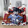 Cuphead cartoon printed Blanket Fashion bed linings white Flannel Warm Blanket Soft Comfortable Blanket Birthday Gift 6