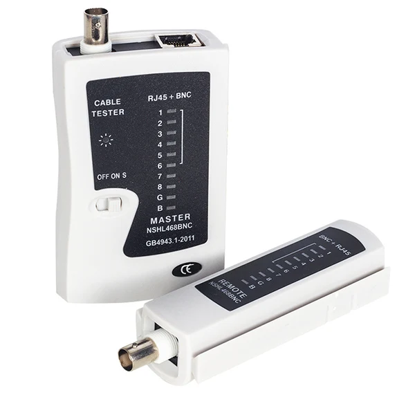 Тестер кабеля POWERMASTER PM-8284 RJ45 - BNC | Электронные компоненты и принадлежности