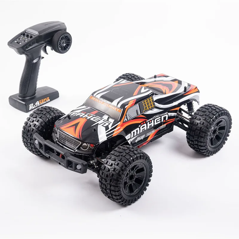 1/10 High Speed 4-Drive Rc Off-Road Remote Control Short Card Carbon Brush Brushless Two Versions Contain 2 Shells 5