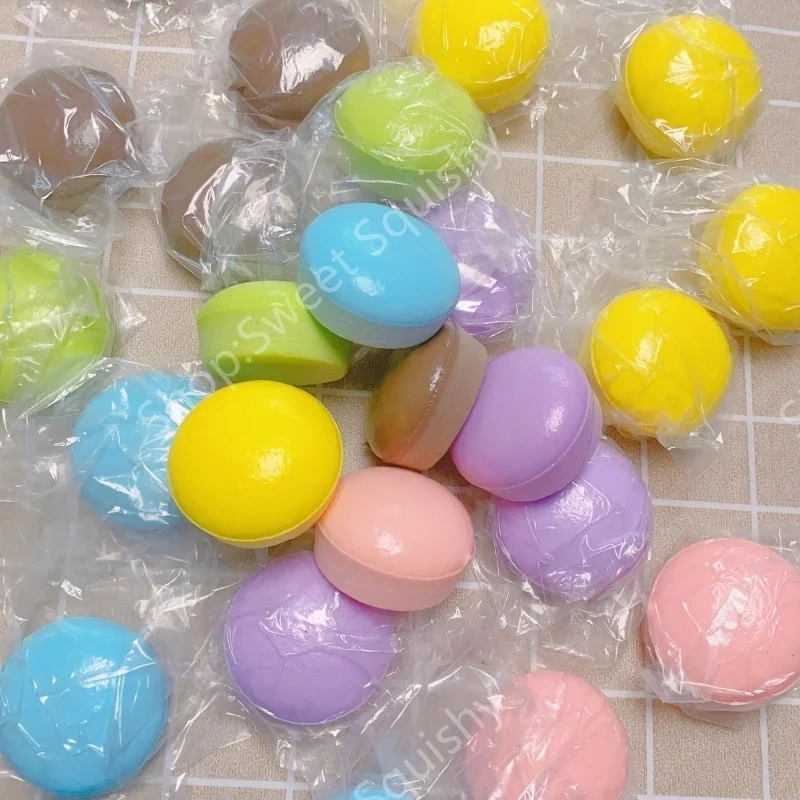 Torta Di Colore A Rimbalzo Lento Pizzico Decompressione Vent Toy Mini Squishy Slow Rising