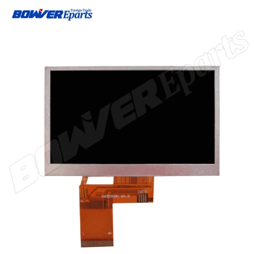 BOWVER 자동차 GPS 네비게이션 TFT LCD 스크린 디스플레이 패널, 해외 무역 부품, 5 인치, 4.3 인치, 40 핀, 해상도: 480x272, 800x480