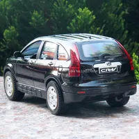 1/32 Honda CRV Toys Car Model Alloy Diecasts Metal Simulation Collection Vehicles With Sound Light Pull Back Boys Toy Kids Gifts 1