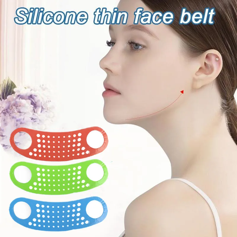 

2Styles Multifunctional Facial Slimming Bandage Professional Silica Gel Mesh Design Breathable Women Sleep Thin Skin Care Tools