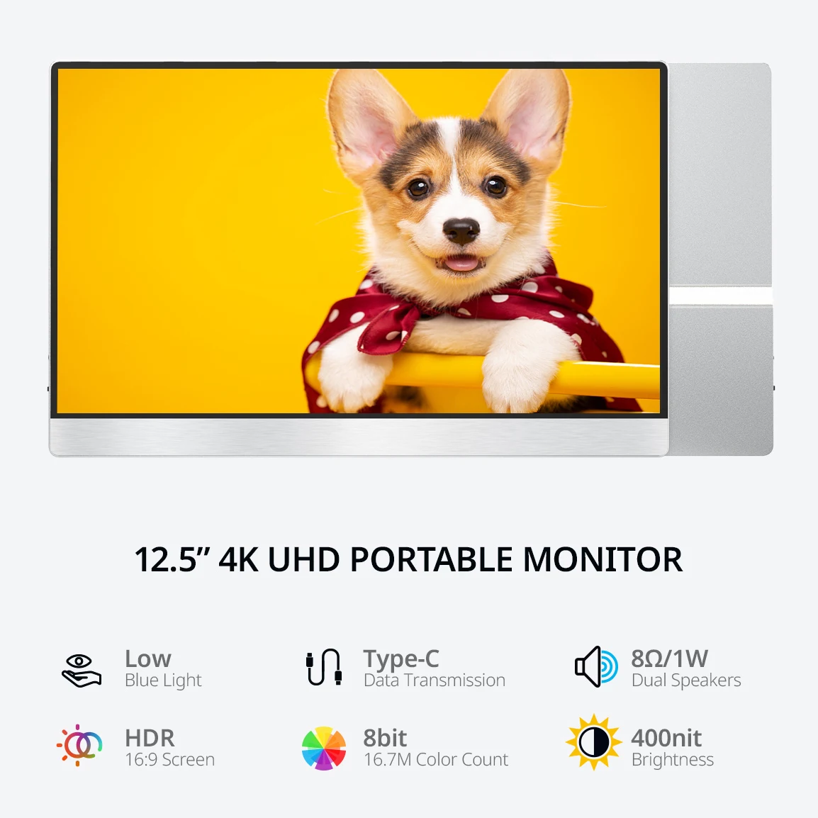 ޴ ̹ , 繫 ÷, USB C, Ʈ, ƺ ,   ġ, PS4 5, Xbox PC, 4K, 12.5 ġ, 3840*2160