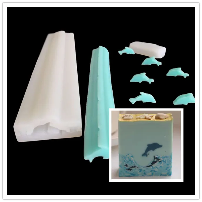 Soap Molds Kit Christmas Tree Cat Cloud Heart Star Moon Flower Cactus Silicone Long Tube Mold