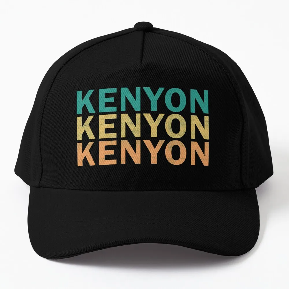 

Kenyon Name T Shirt - Kenyon Vintage Retro Kenyon Name Gift Item Tee Baseball Cap funny hat birthday Caps Mens Hats Women'S