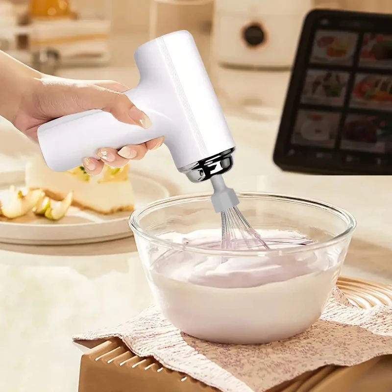 Electric mixer Milk foaming machine Cream mixer 3-speed hand-held egg beater foam machine Kitchen mixing tool 1