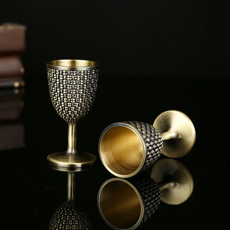 Wine Glasses Wine Glass Accessories High Grade Vintage Wine Set Wine Cup Wedding Toast Cup Household Living Room Decorative Pot Set Bar