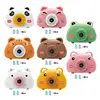 Cartoon Animal Bubble Machine Full Automatic Light Electric Blow Bubble Camera Kid Outdoor Multifunction Automatic Bubble Blower 6