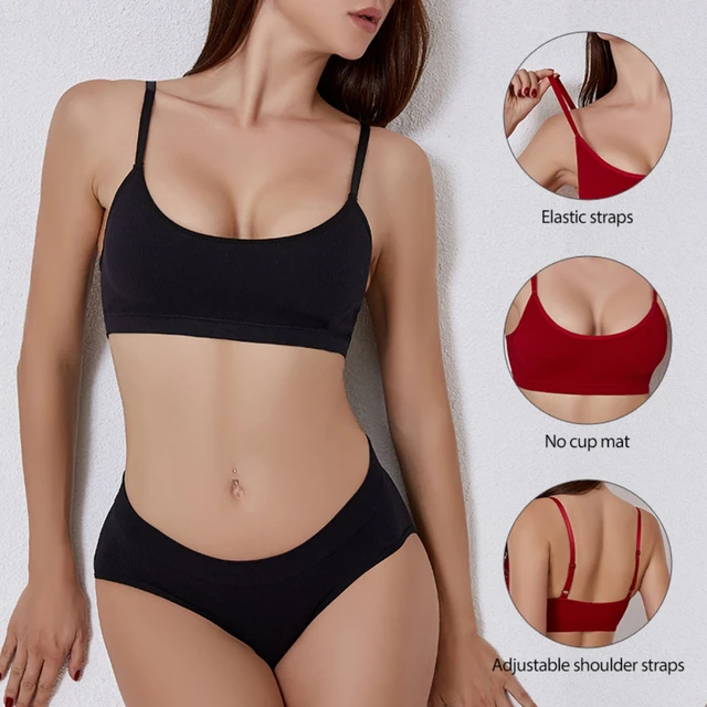 Sexy sutiã de renda sem forro fino bralette sem fio íntima confortável  lingerie para mulher - AliExpress