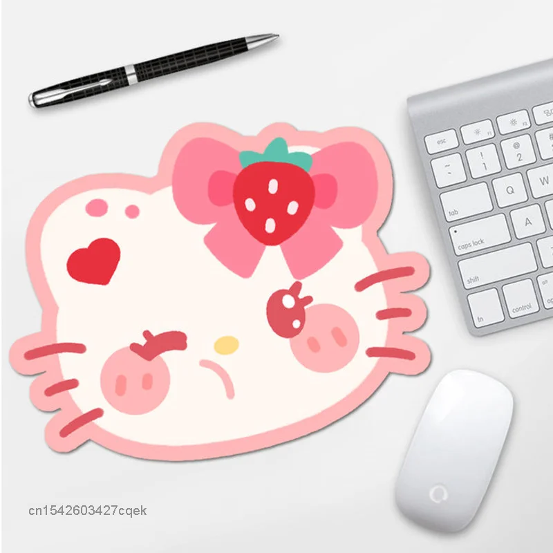 Y2k Hello Kitty Mouse Pad Cartoon Cute Small Desk Pad - Temu