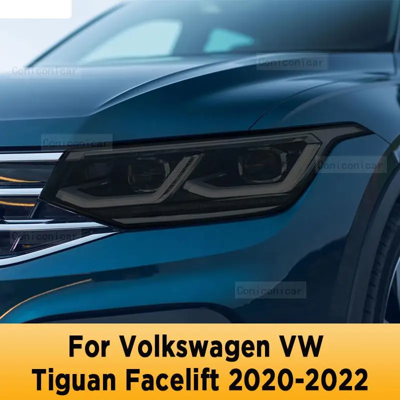 

Фары для Volkswagen VW Tiguan Facelift 2021 из ТПУ, защитная пленка против царапин, аксессуары для ремонта фар