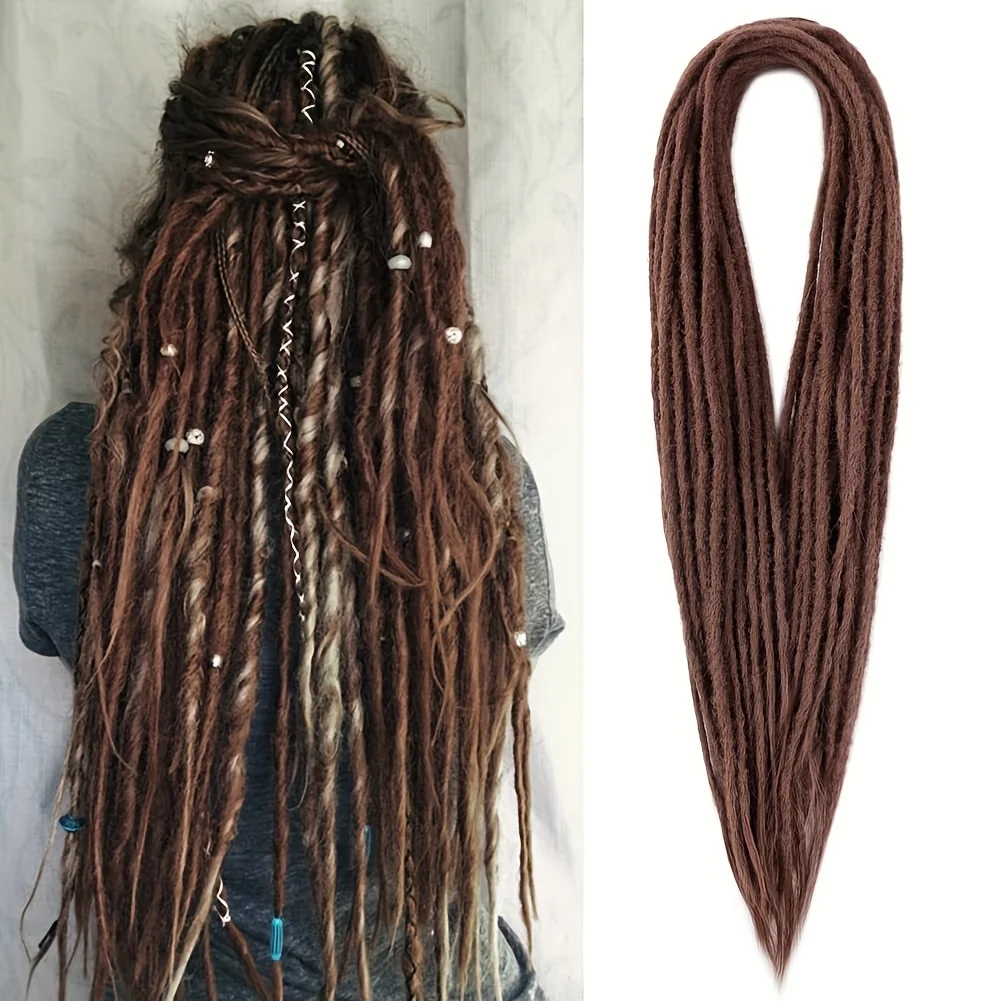 Double Ended Dreadlock Extensions 24 Inch