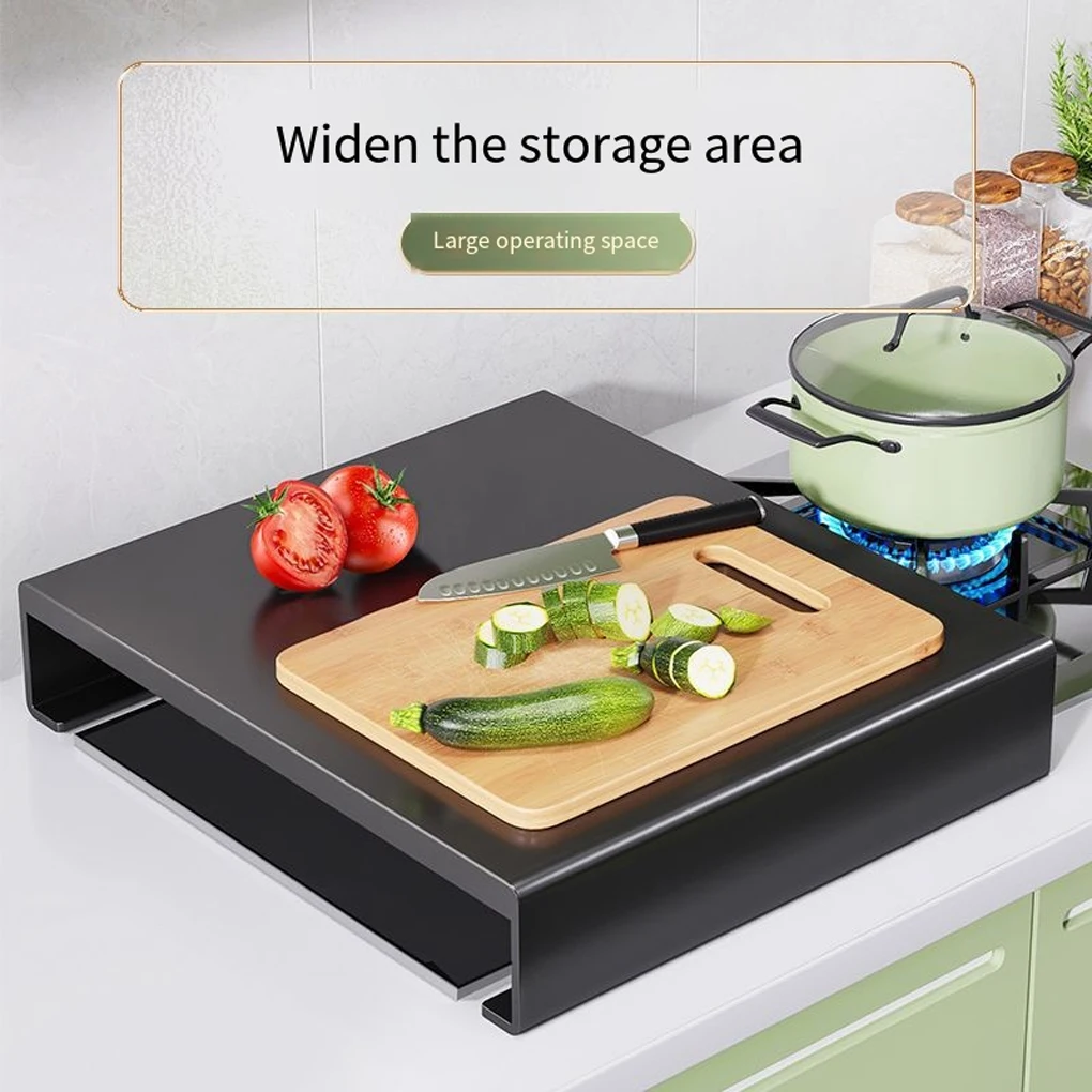 Kitchen Gas Stove Cover Stainless Steel Cover Rack Support Stove Rack Induction Cooker Shelf Bracket Table Cover Base For Pot Ca 5