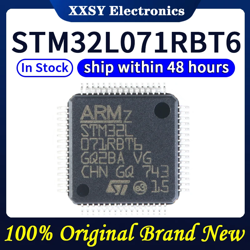 STM32L071CBT6 STM32L071C8T6 STM32L071CZT6 STM32L071RBT6 STM32L071KBU6 STM32L071VZT6 STM32L071V8T6 재고 있음 새 상품