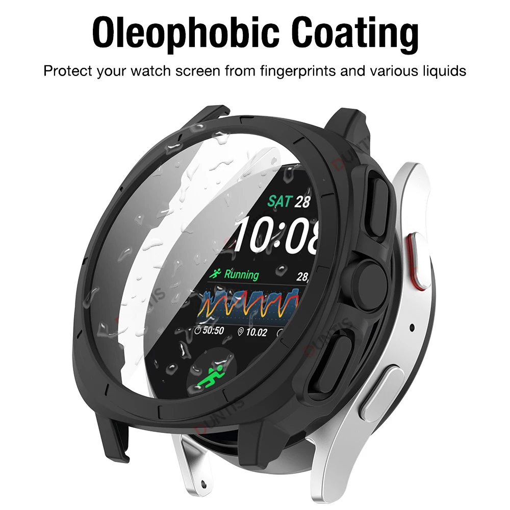 Change To Ultra Case for Samsung Galaxy Watch 7 40mm 44mm Tempered Glass Case + Screen Protector Upgrade to Samsung Watch Ultra watch screen protector case watch cover watch protective case watch case watch protective cover watch screen protector watch accessories