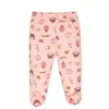 2024 New Baby Pants 100% Cotton Autumn Spring Newborn Baby Boys Girls Trousers Kid Wear Infant Toddler Cartoon For Baby Clothing 6