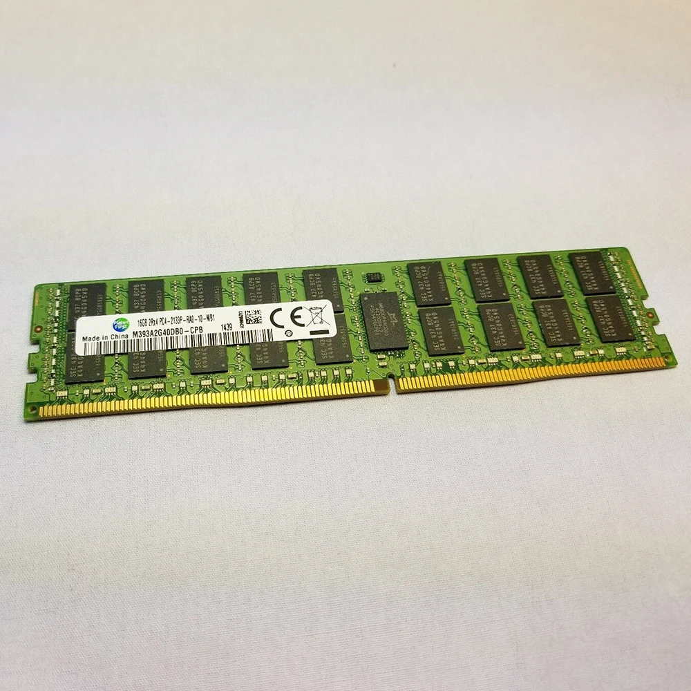 Memória Servidor Ram para Samsung 16gb 16gb Ddr4 2133 2rx4 Pc42133p M393a2g40db0-cpb 1pc - Imagem 4
