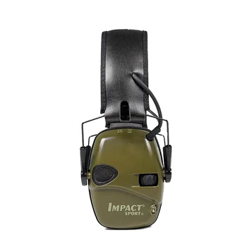 Howard Leight R-01526 Impact Sport Paraorecchie elettronico da tiro Cuffie protettive pieghevoli