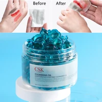 50pcs Cleansing Oil Camellia Secondary Throw Makeup Remover Oil Deep Cleaning Travel Portable Single Makeup Remover Oil capsules 1
