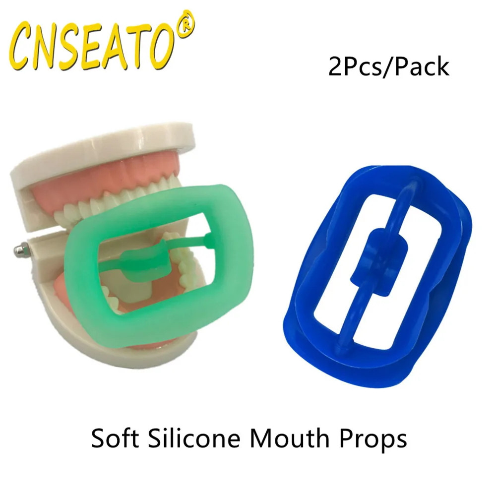 2PcsSiliconeDentalMouthOpenerOrthodonticCheekRetracorIntraoral