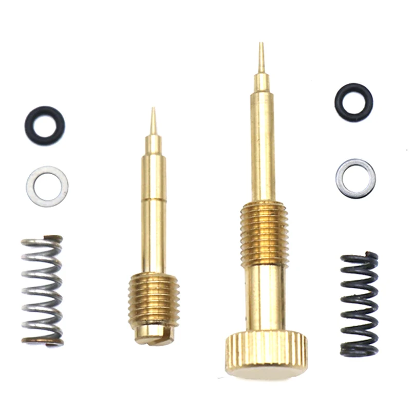 Metal Motorcycle Carburetor Air Adjusting Screw Idle Mixture Fuel Ratio Screw For Harley CV40 Keihin CVK34 CVK36 CVK40 28mm/42mm