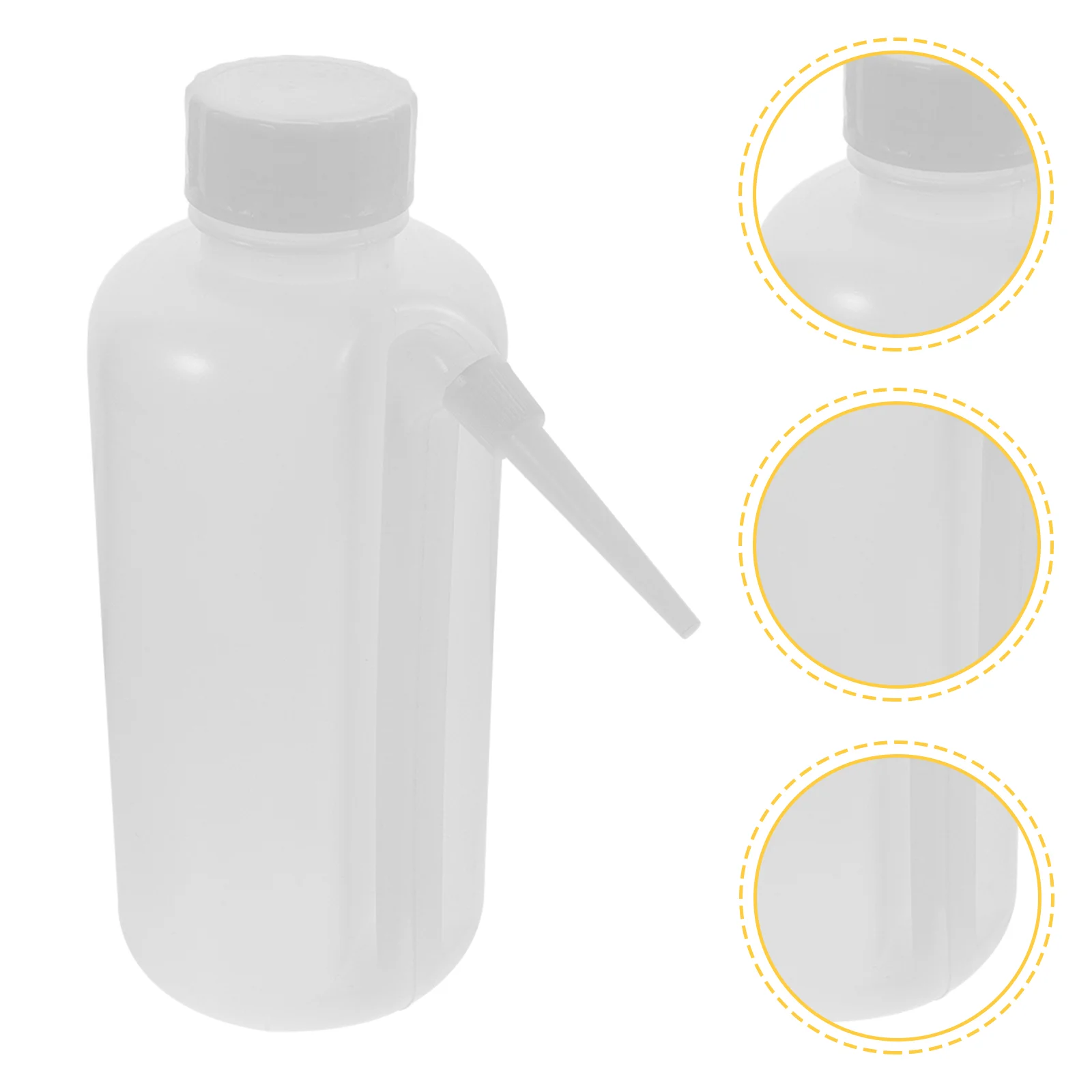 Plastic Squeeze Bottles For Liquids Side Tube Bottles Refillable